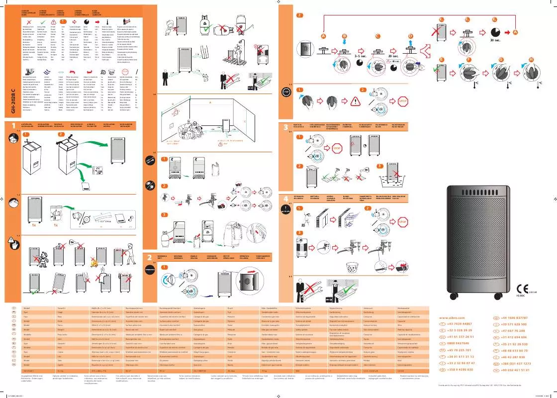 Mode d'emploi ZIBRO GH-2028C